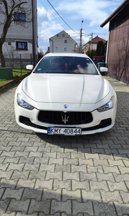 Maserati Ghibli cena 126000 przebieg: 100000, rok produkcji 2016 z Łobez małe 92
